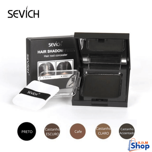 Pó Fixador Maquiagem para Cabelo - Sevích ✅